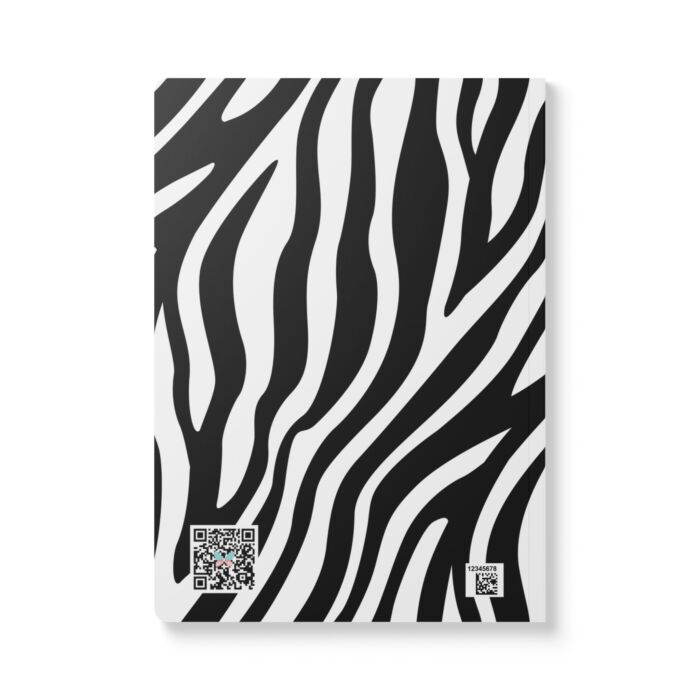 Animal Instincts Zebra Print Softcover Journal - Image 3