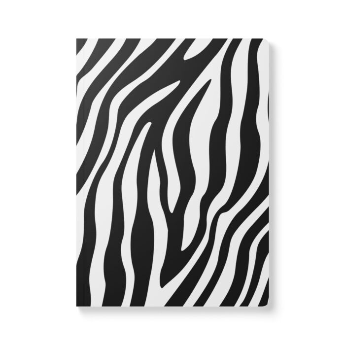 Animal Instincts Zebra Print Softcover Journal - Image 2
