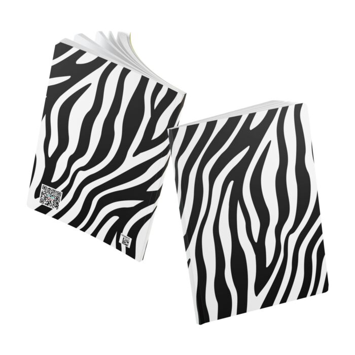 Animal Instincts Zebra Print Softcover Journal - Image 6