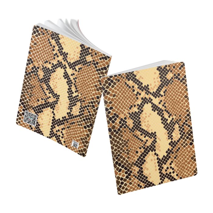 Animal Instincts Snake Print Softcover Journal - Image 6