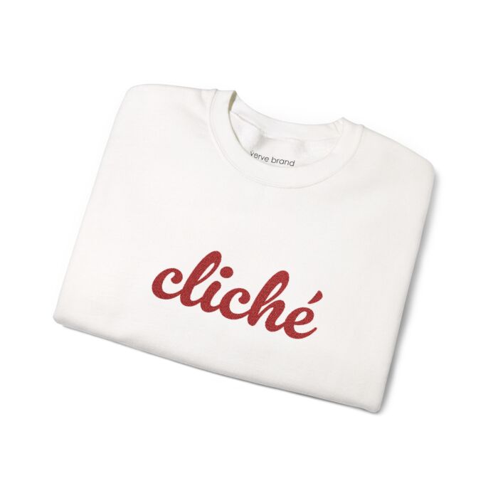 You're so cliché - Crewneck Sweatshirt - Image 3