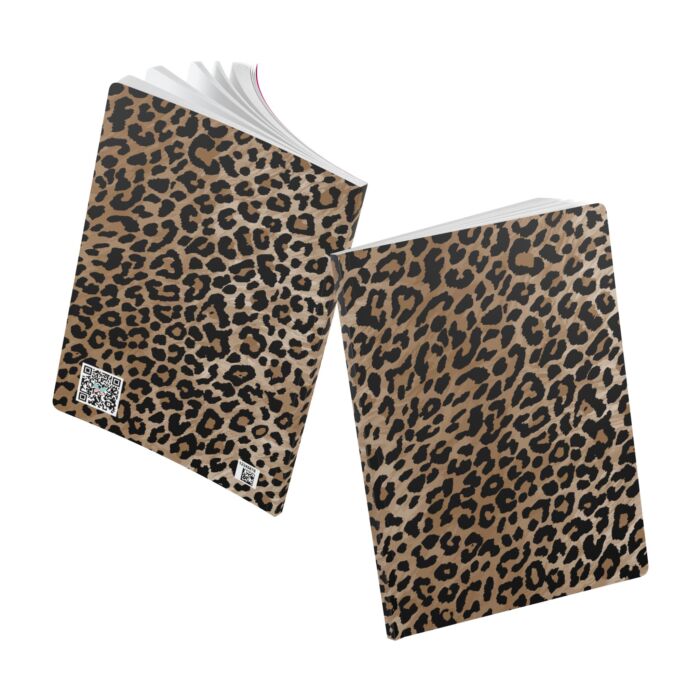 Animal Instincts Leopard Print Softcover Journal - Image 6