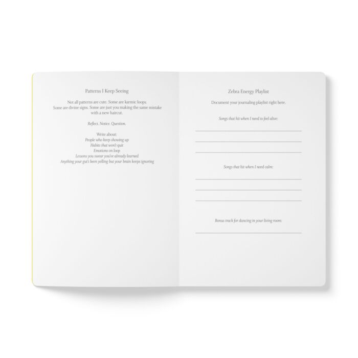 Animal Instincts Zebra Print Softcover Journal - Image 12