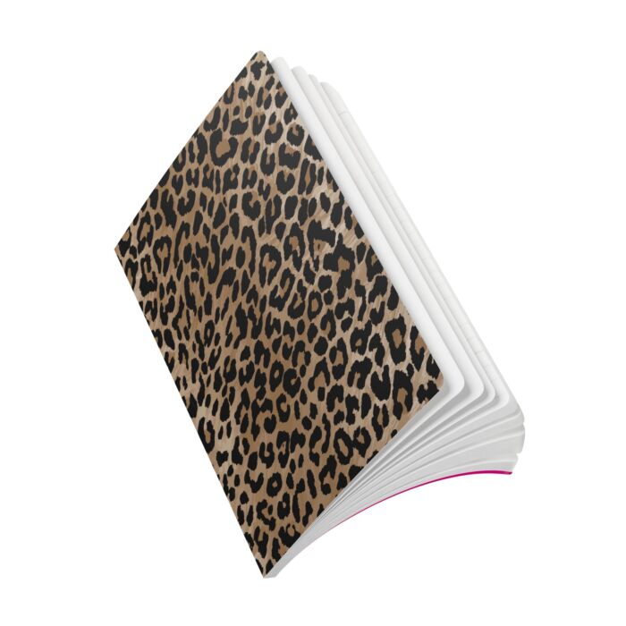 Animal Instincts Leopard Print Softcover Journal