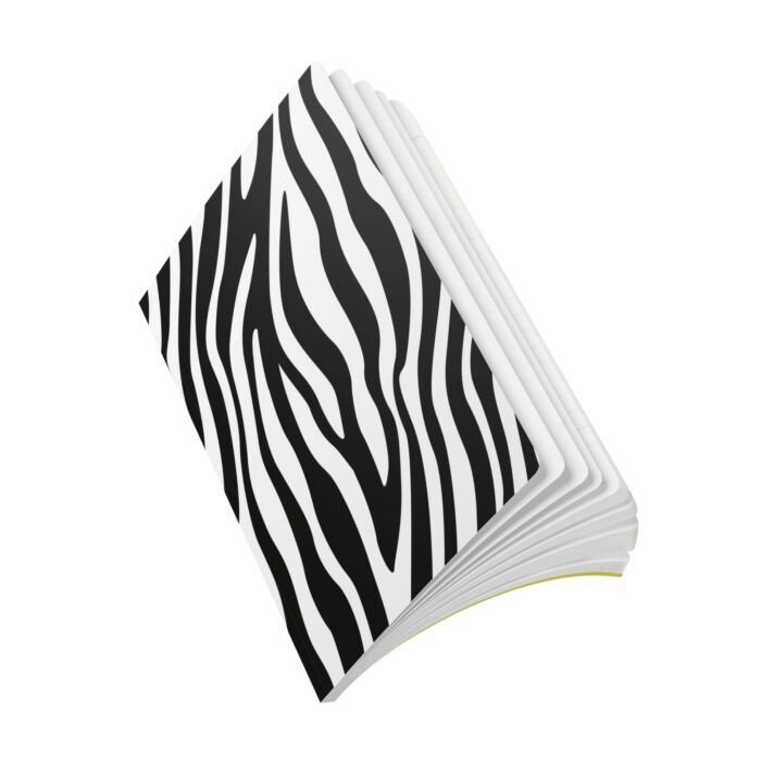 Animal Instincts Zebra Print Softcover Journal