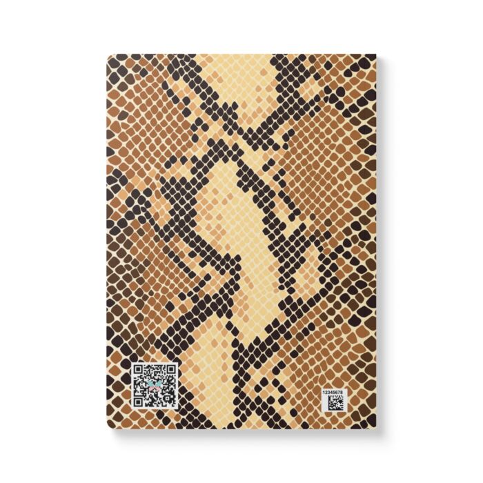 Animal Instincts Snake Print Softcover Journal - Image 3