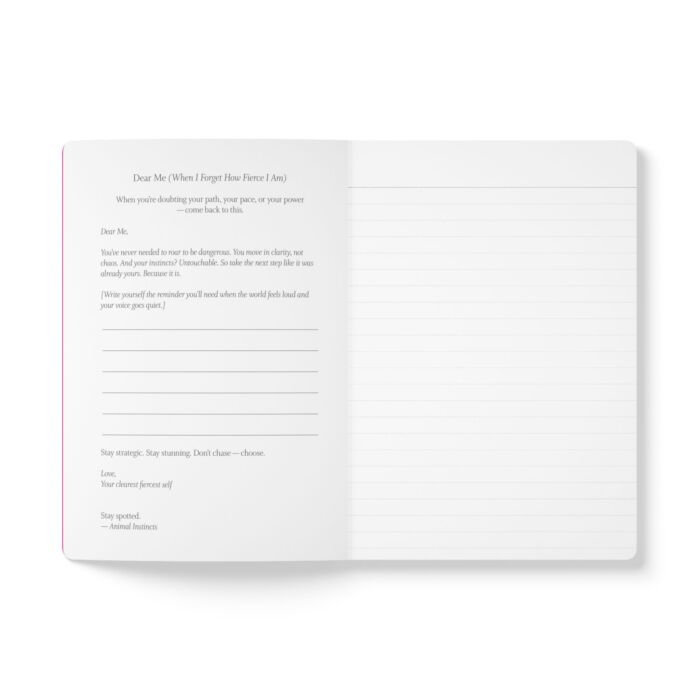Animal Instincts Leopard Print Softcover Journal - Image 11